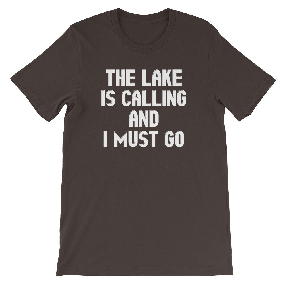 The Lake Is Calling & I Must Go T-Shirt (Unisex) Hoodie, Sweatshirt | CiraTrend.com (Image 3)