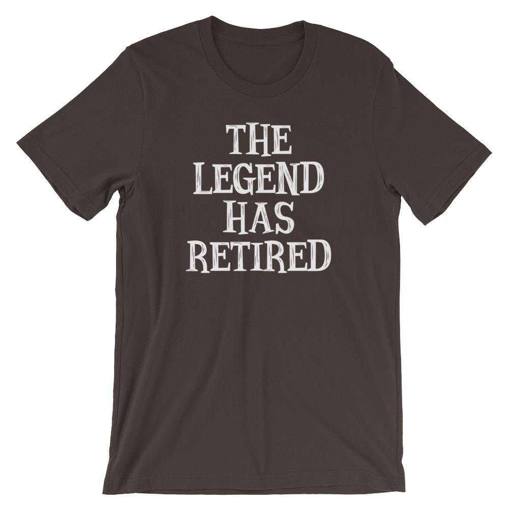 The Legend Has Retired T-Shirt (Unisex) Hoodie, Sweatshirt | CiraTrend.com (Image 3)