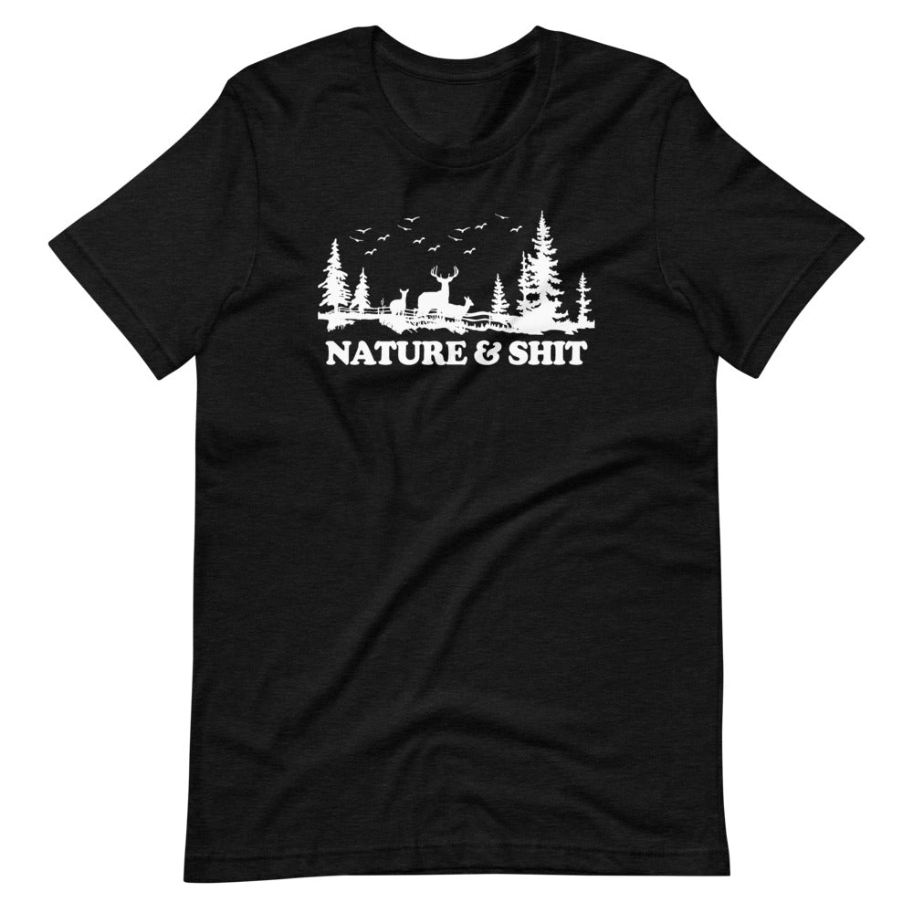 Nature And Shit T-Shirt (Unisex) Hoodie, Sweatshirt | CiraTrend.com (Image 4)