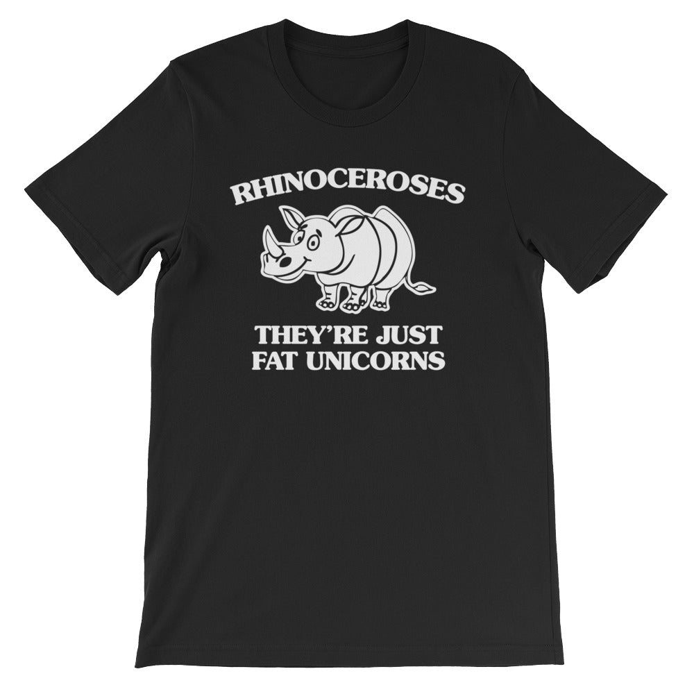Rhinoceroses (They're Just Fat Unicorns) T-Shirt (Unisex) Hoodie, Sweatshirt | CiraTrend.com (Image 2)