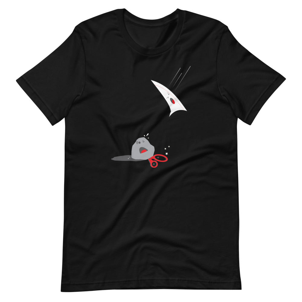 Paper Beats Rock T-Shirt (Unisex) Hoodie, Sweatshirt | CiraTrend.com (Image 2)