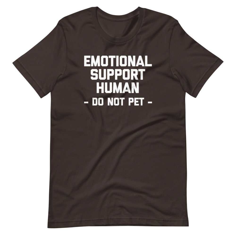 Emotional Support Human (Do Not Pet) T-Shirt (Unisex) Hoodie, Sweatshirt | CiraTrend.com (Image 3)