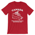 Canada (They Started A Country & Nobody Came) T-Shirt (Unisex) Hoodie, Sweatshirt | CiraTrend.com (Image 1)