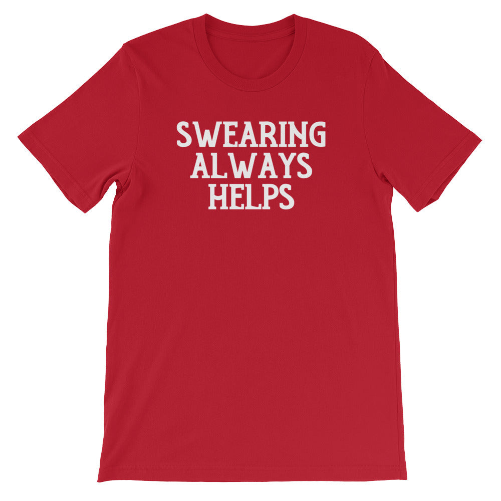 Swearing Always Helps T-Shirt (Unisex) Hoodie, Sweatshirt | CiraTrend.com (Image 1)