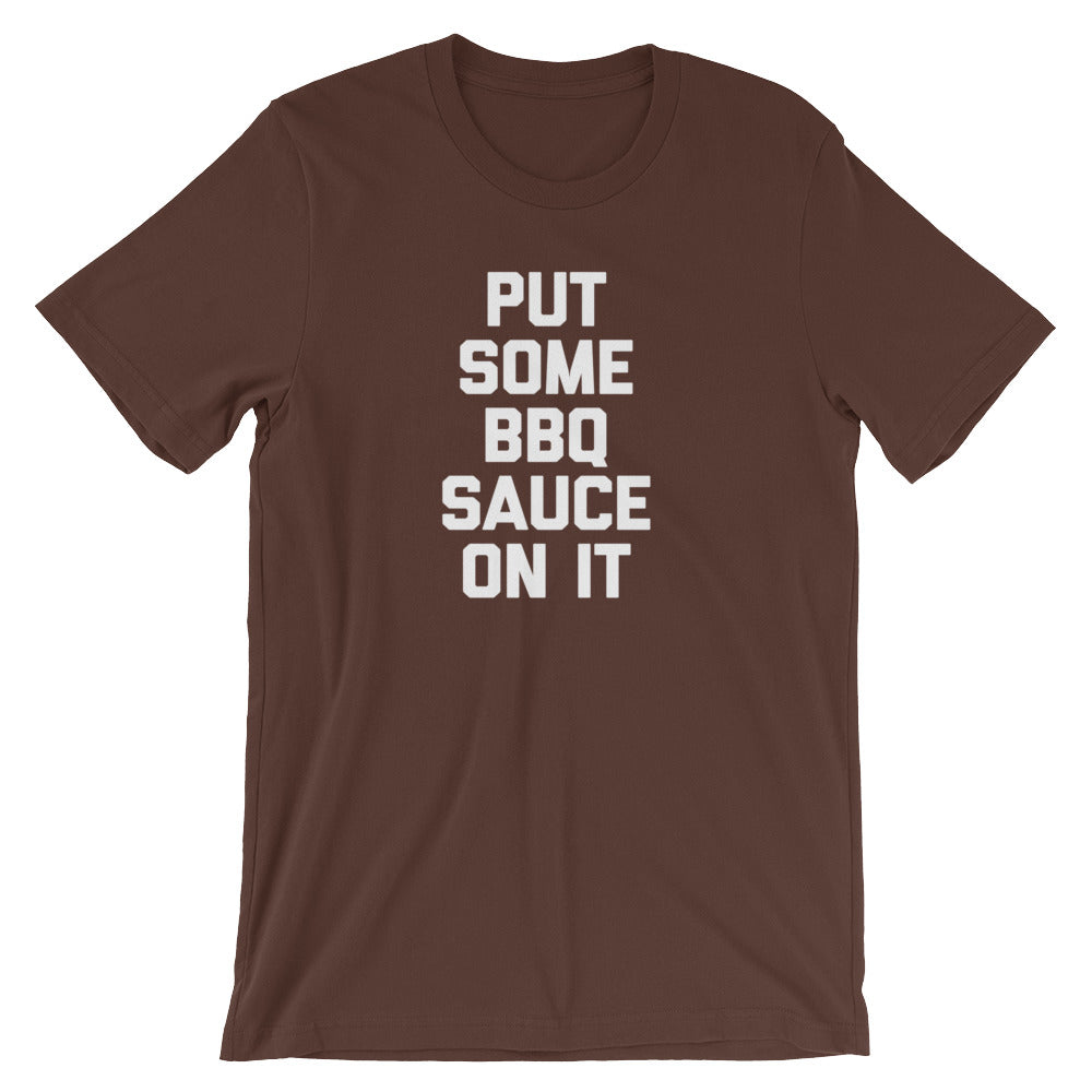 Put Some BBQ Sauce On It T-Shirt (Unisex) Hoodie, Sweatshirt | CiraTrend.com (Image 3)