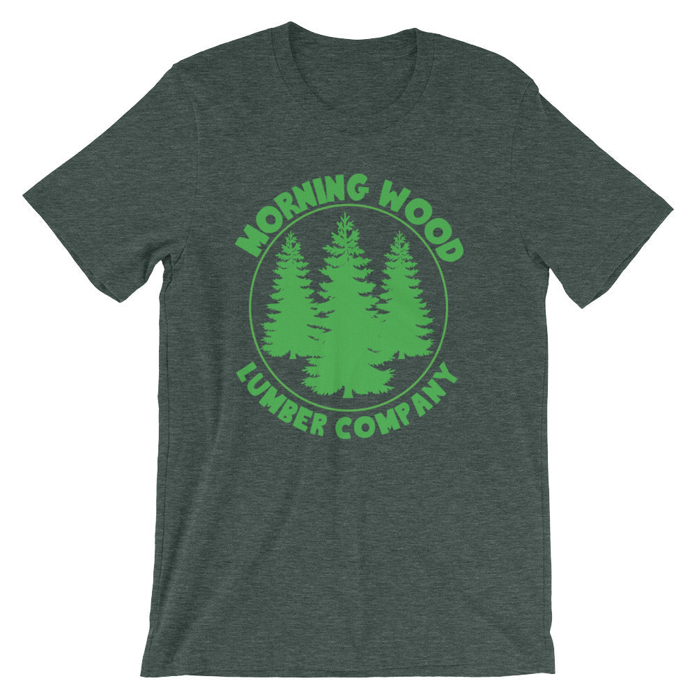 Morning Wood Lumber Company T-Shirt (Unisex) Hoodie, Sweatshirt | CiraTrend.com (Image 1)
