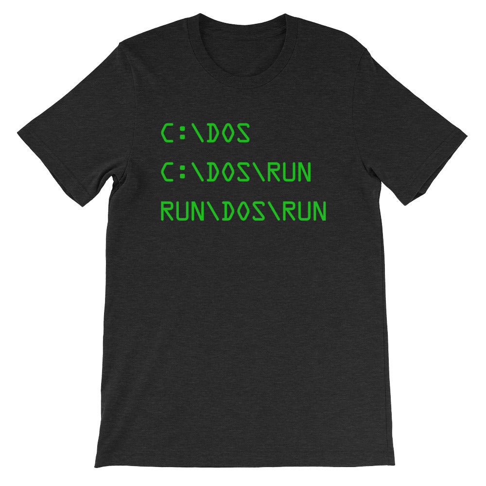 C DOS Run (Run DOS Run) T-Shirt (Unisex) Hoodie, Sweatshirt | CiraTrend.com (Image 1)