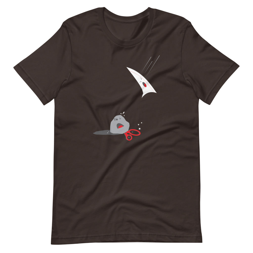 Paper Beats Rock T-Shirt (Unisex) Hoodie, Sweatshirt | CiraTrend.com (Image 3)