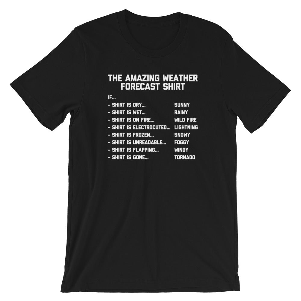 The Amazing Weather Forecast T-Shirt (Unisex) Hoodie, Sweatshirt | CiraTrend.com (Image 2)