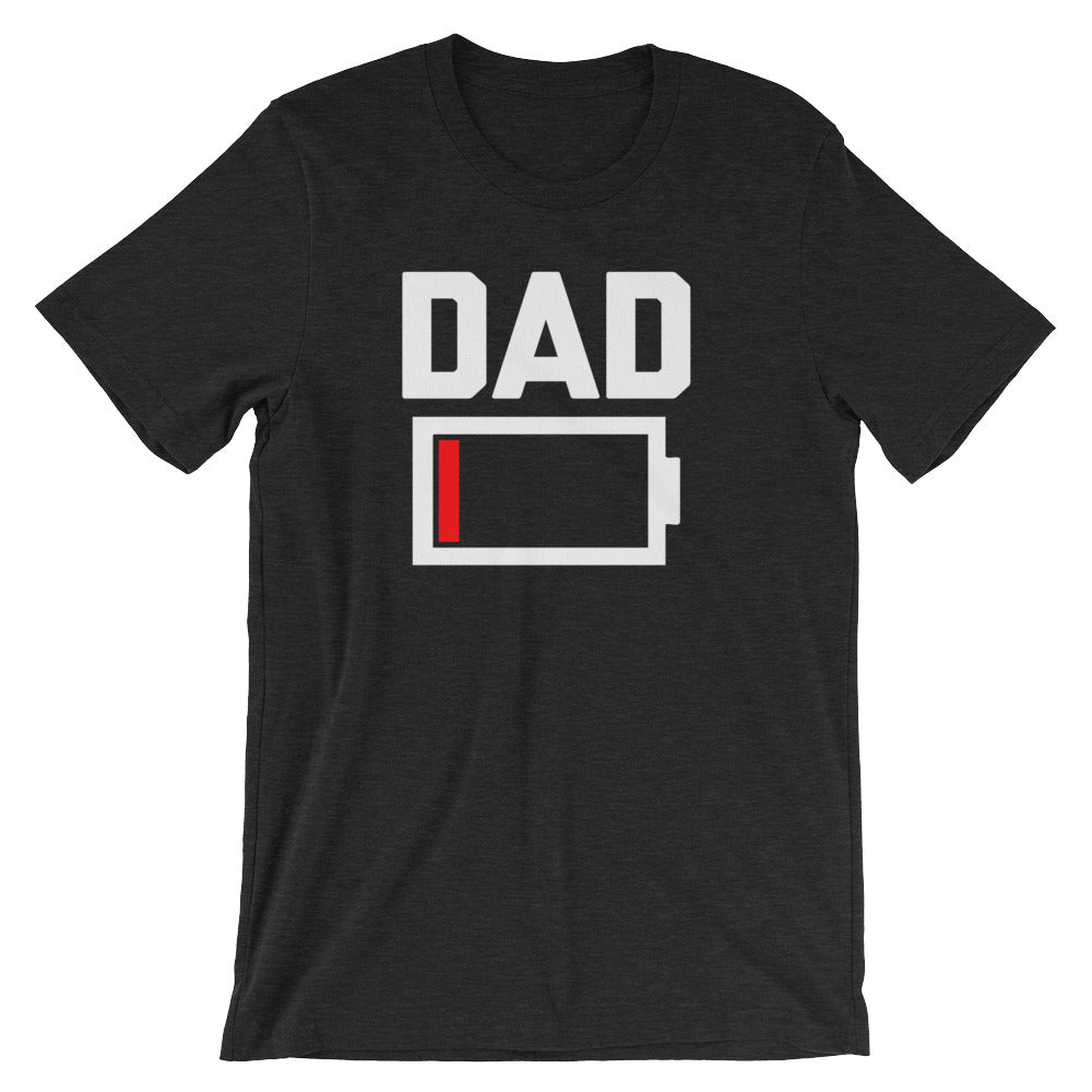 Dad Low Battery T-Shirt (Unisex) Hoodie, Sweatshirt | CiraTrend.com (Image 3)