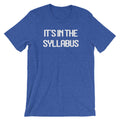 'S Syllabus () T-Shirts, Hoodie, Sweatshirt