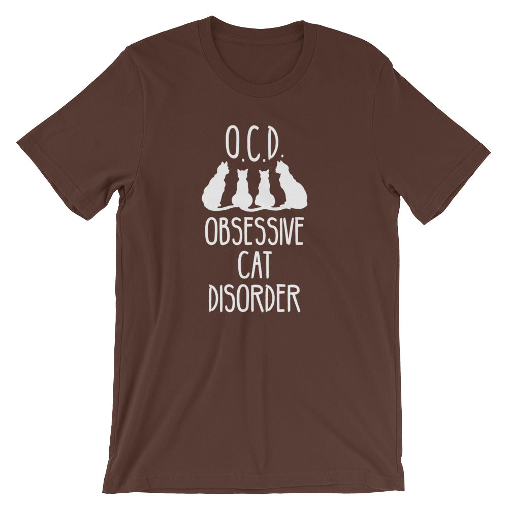 OCD (Obsessive Cat Disorder) T-Shirt (Unisex) Hoodie, Sweatshirt | CiraTrend.com (Image 5)