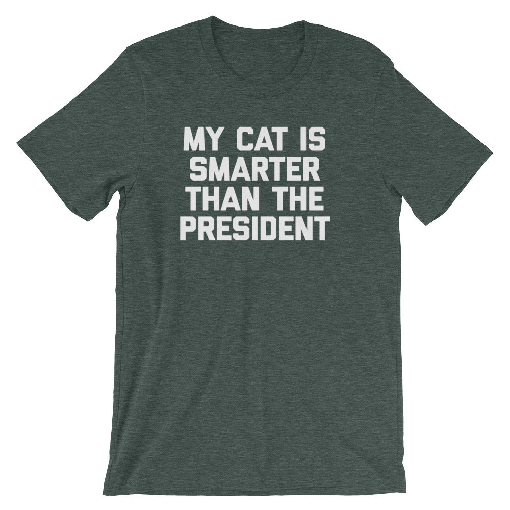 My Cat Is Smarter Than The President T-Shirt (Unisex) Hoodie, Sweatshirt | CiraTrend.com (Image 5)