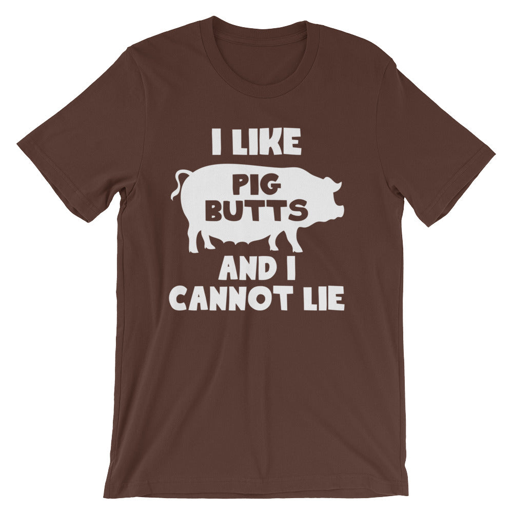 I Like Pig Butts & I Cannot Lie T-Shirt (Unisex) Hoodie, Sweatshirt | CiraTrend.com (Image 3)