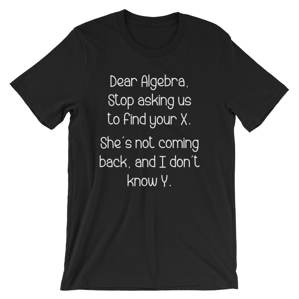 Dear Algebra T-Shirt (Unisex) Hoodie, Sweatshirt | CiraTrend.com (Image 2)