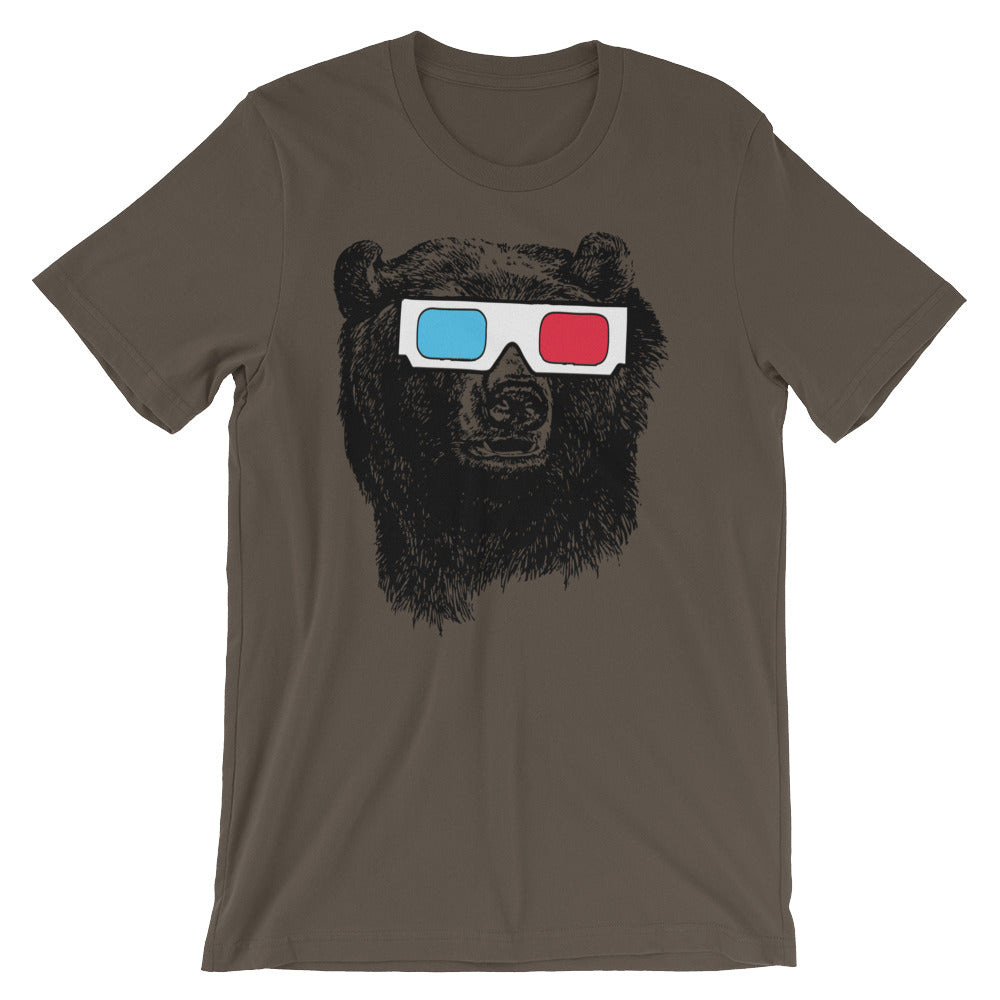 Bear 3D Glasses T-Shirt (Unisex) Hoodie, Sweatshirt | CiraTrend.com (Image 5)