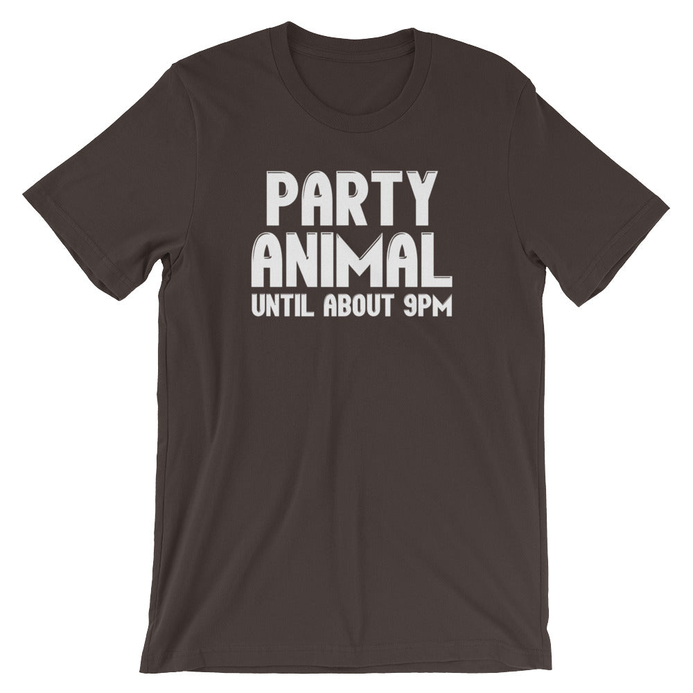 Party Animal (Until About 9pm) T-Shirt (Unisex) Hoodie, Sweatshirt | CiraTrend.com (Image 3)