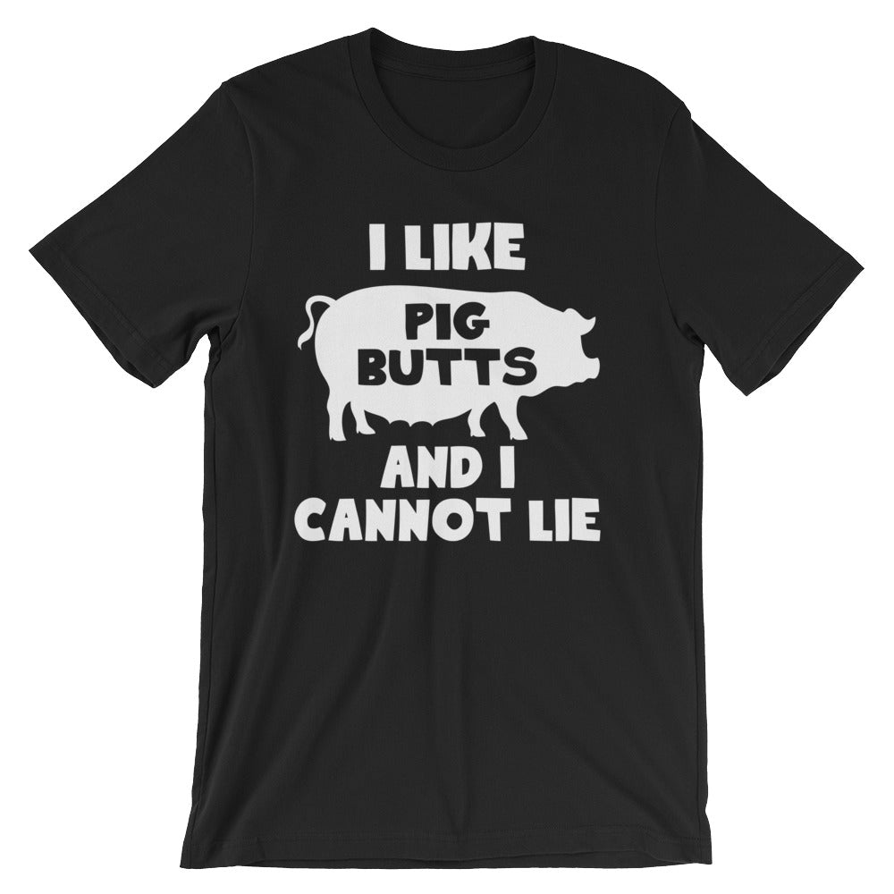 I Like Pig Butts & I Cannot Lie T-Shirt (Unisex) Hoodie, Sweatshirt | CiraTrend.com (Image 2)
