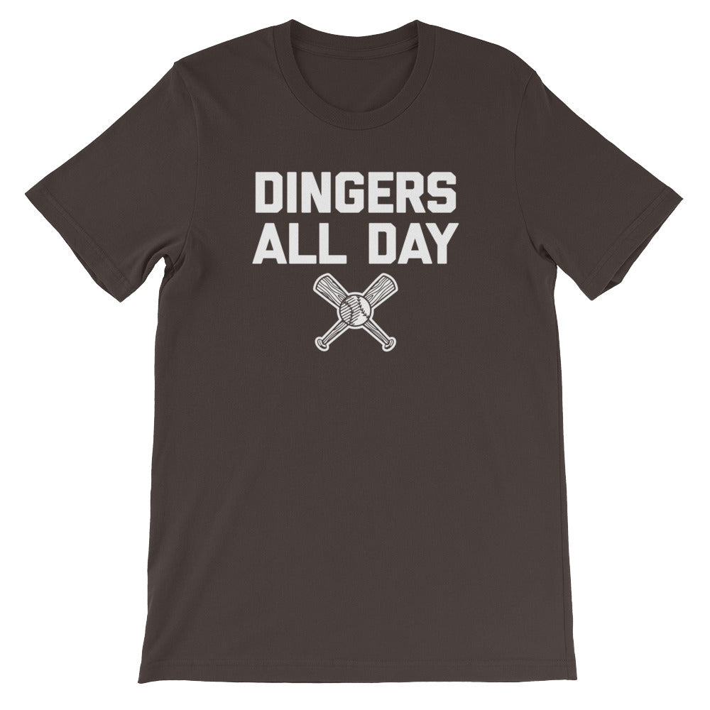 Dingers All Day T-Shirt (Unisex) Hoodie, Sweatshirt | CiraTrend.com (Image 1)