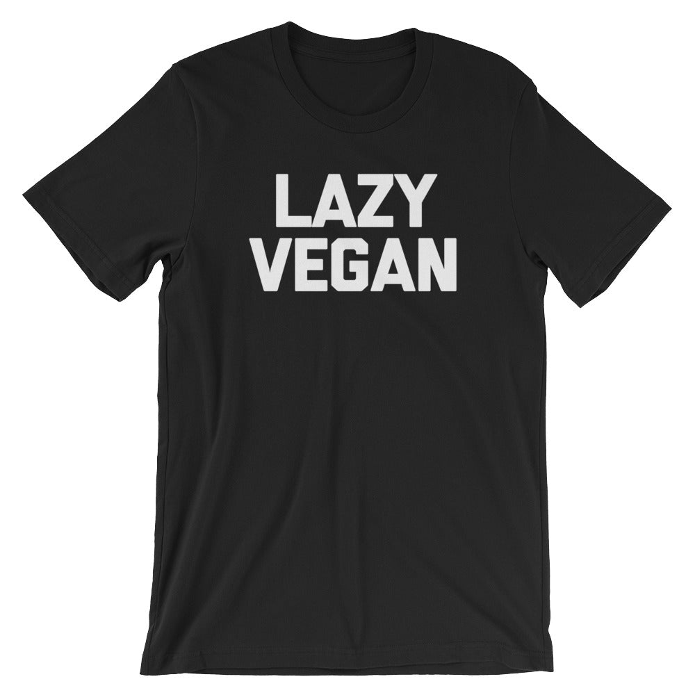Lazy Vegan T-Shirt (Unisex) Hoodie, Sweatshirt | CiraTrend.com (Image 2)