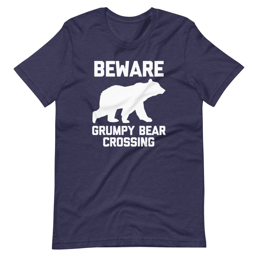 Beware: Grumpy Bear Crossing T-Shirt (Unisex) Hoodie, Sweatshirt | CiraTrend.com (Image 5)