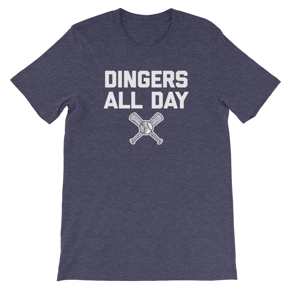 Dingers All Day T-Shirt (Unisex) Hoodie, Sweatshirt | CiraTrend.com (Image 5)