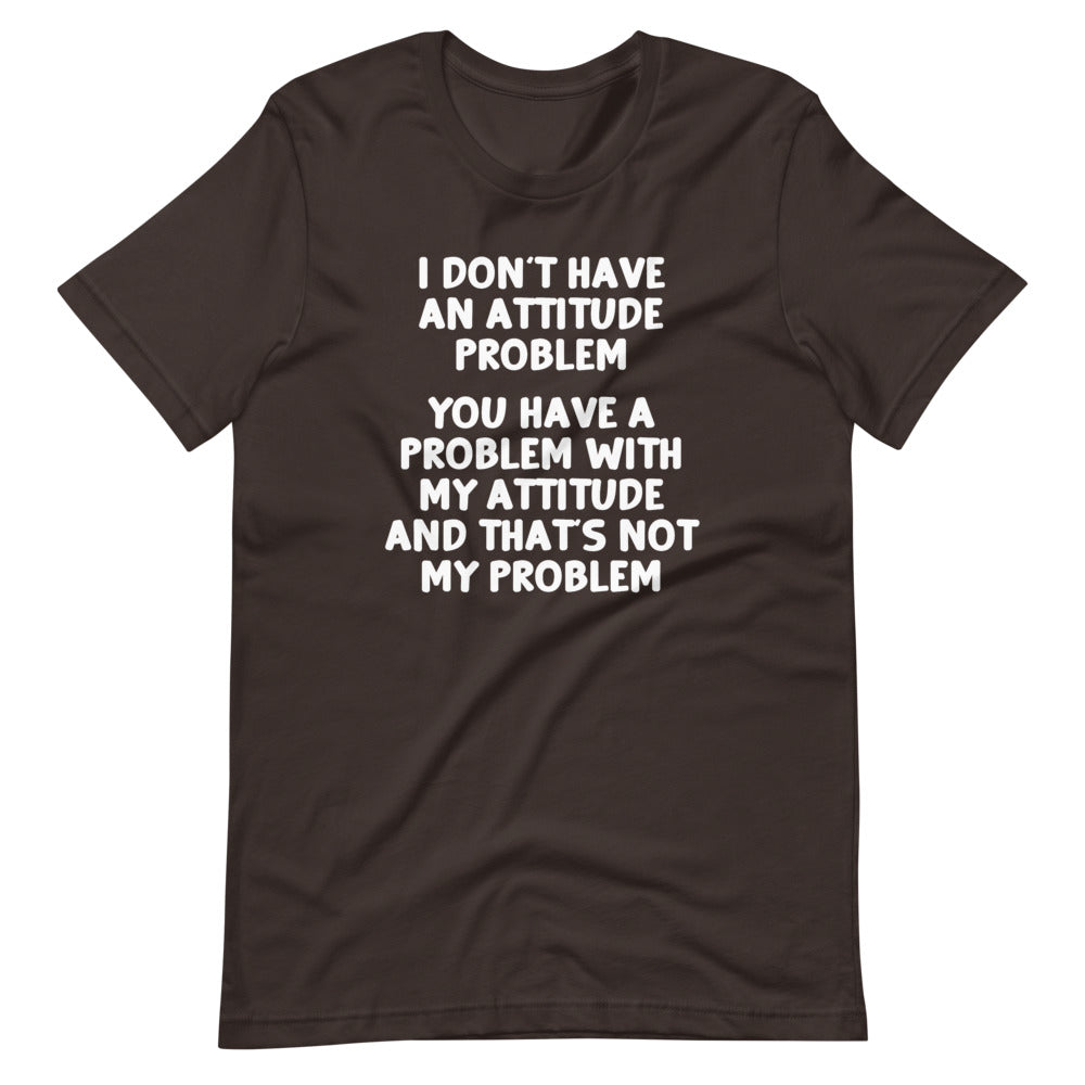 I Don't Have An Attitude Problem T-Shirt (Unisex) Hoodie, Sweatshirt | CiraTrend.com (Image 5)