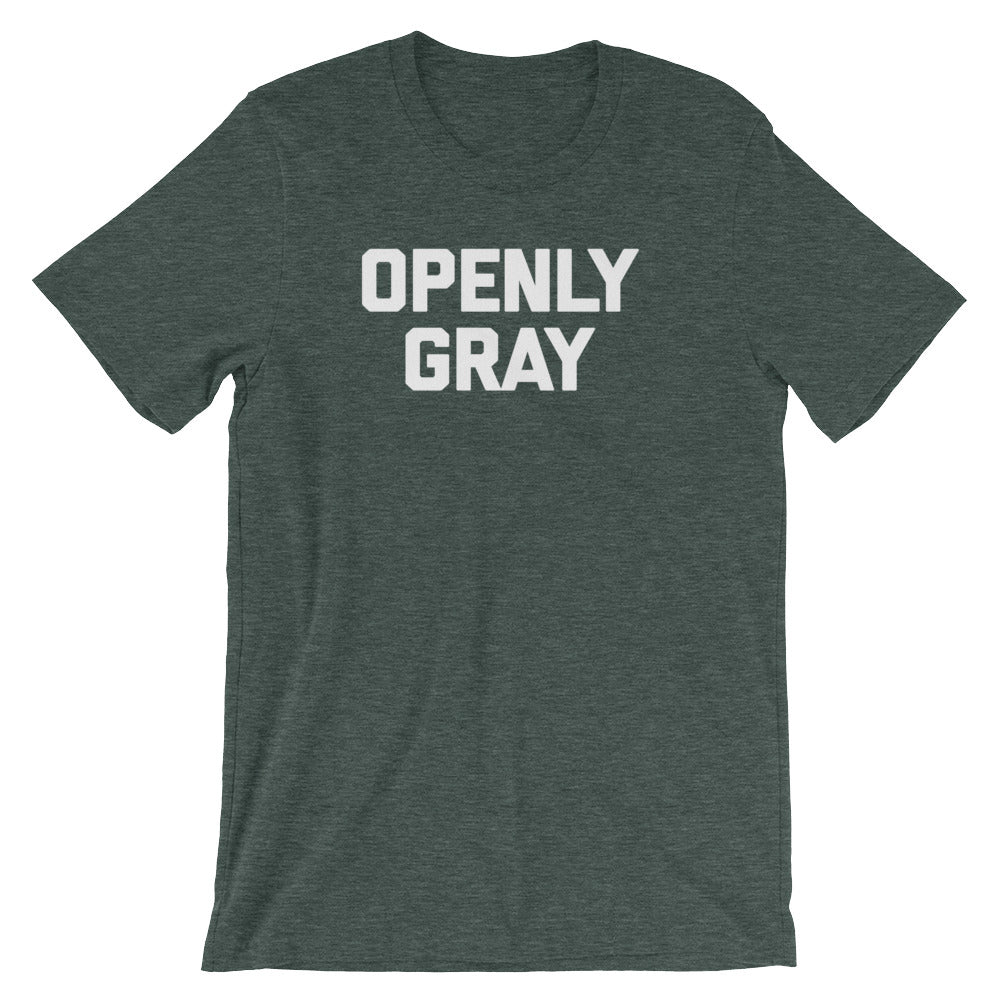 Openly Gray T-Shirt (Unisex) Hoodie, Sweatshirt | CiraTrend.com (Image 5)