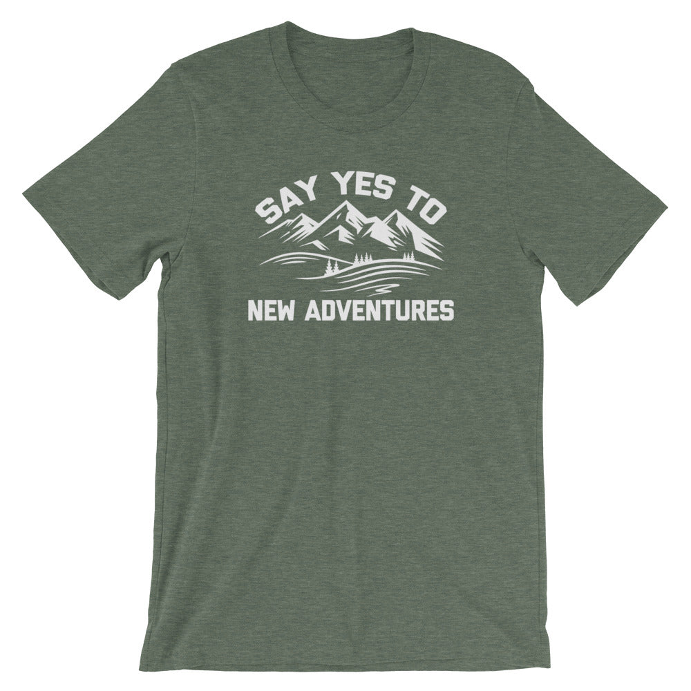 Say Yes To New Adventures T-Shirt (Unisex) Hoodie, Sweatshirt | CiraTrend.com (Image 5)