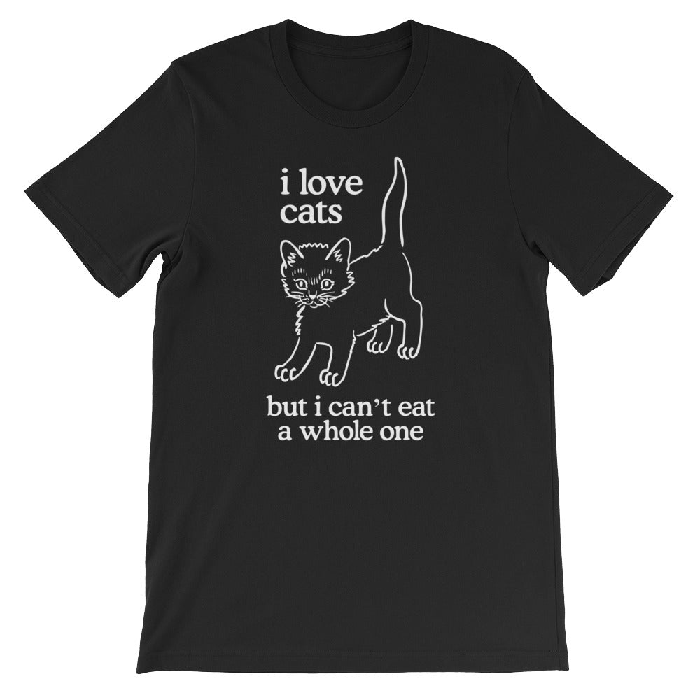 I Love Cats But I Can't Eat A Whole One T-Shirt (Unisex) Hoodie, Sweatshirt | CiraTrend.com (Image 2)