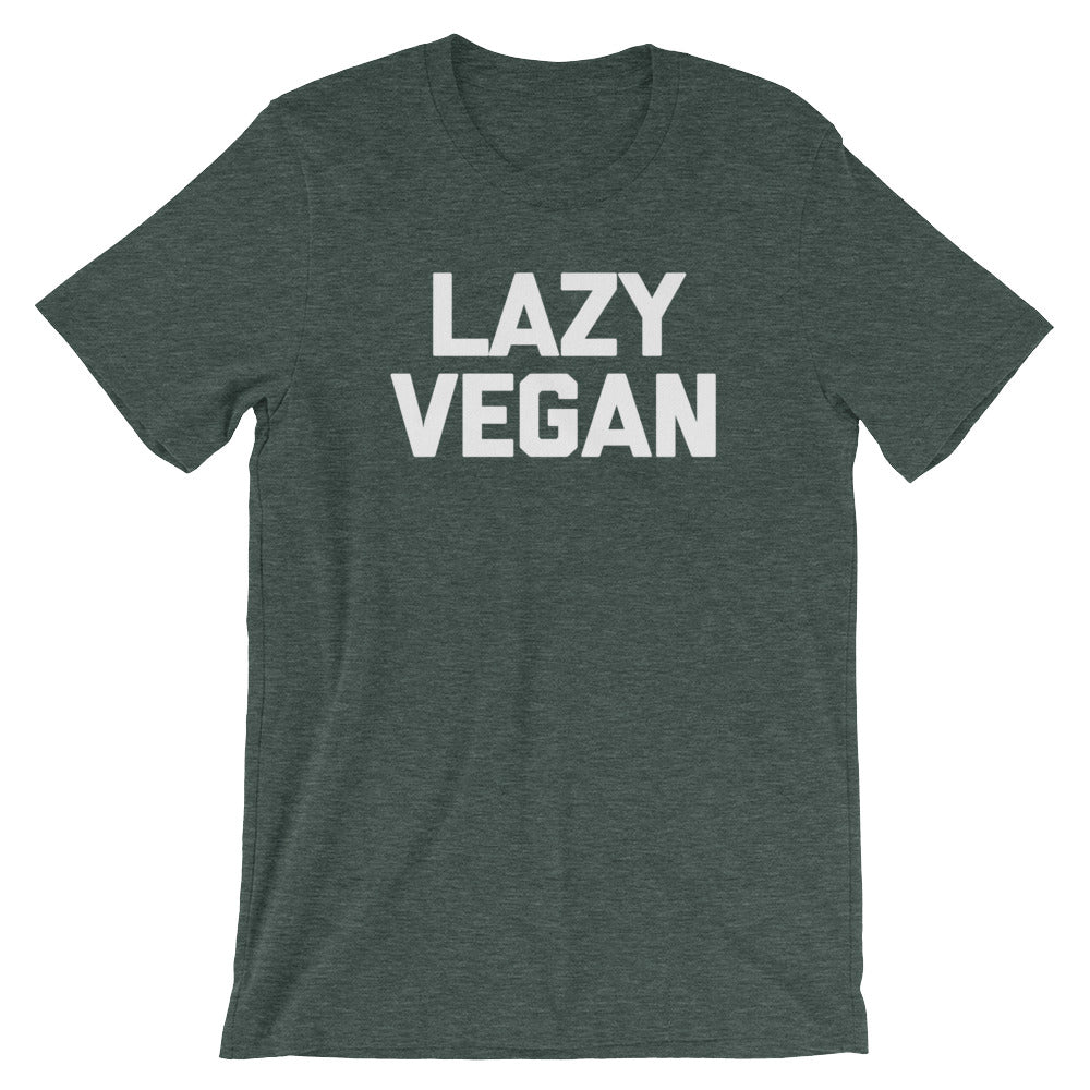 Lazy Vegan T-Shirt (Unisex) Hoodie, Sweatshirt | CiraTrend.com (Image 1)