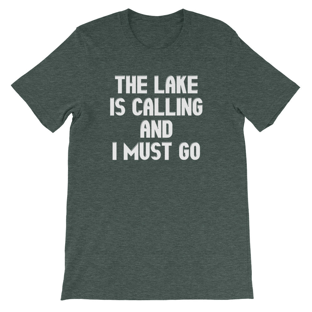 The Lake Is Calling & I Must Go T-Shirt (Unisex) Hoodie, Sweatshirt | CiraTrend.com (Image 5)