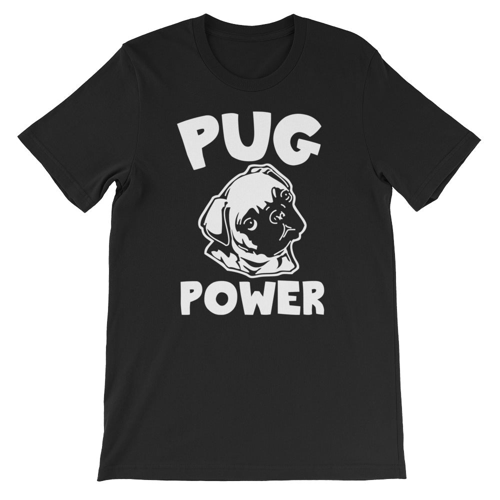 Pug Power T-Shirt (Unisex) Hoodie, Sweatshirt | CiraTrend.com (Image 2)