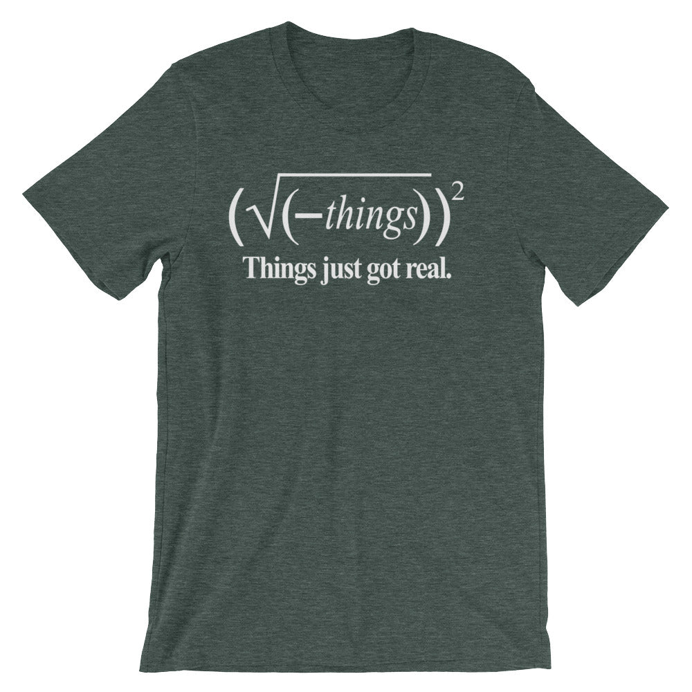 Things Just Got Real T-Shirt (Unisex) Hoodie, Sweatshirt | CiraTrend.com (Image 5)