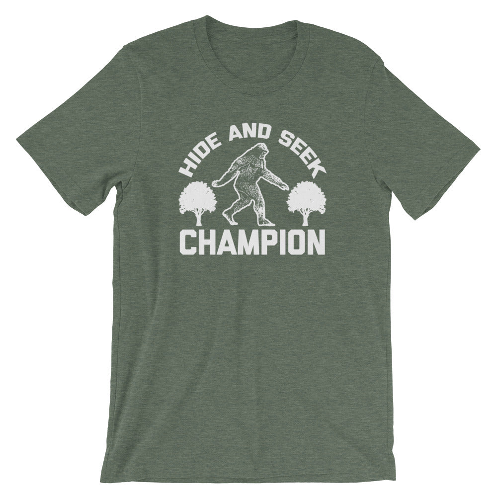 Hide & Seek Champion Bigfoot T-Shirt (Unisex) Hoodie, Sweatshirt | CiraTrend.com (Image 4)
