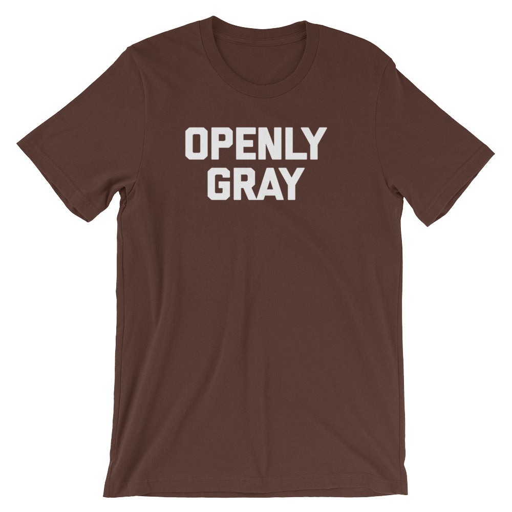 Openly Gray T-Shirt (Unisex) Hoodie, Sweatshirt | CiraTrend.com (Image 3)