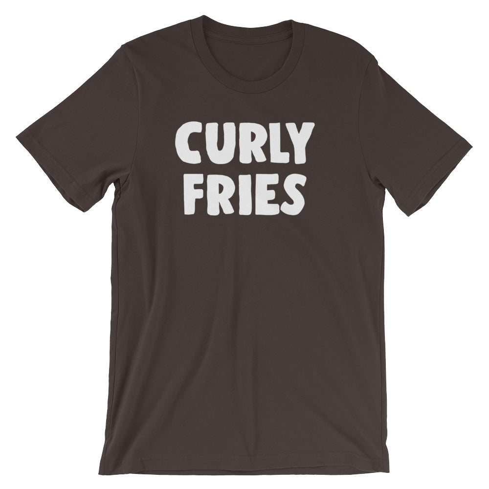 Curly Fries T-Shirt (Unisex) Hoodie, Sweatshirt | CiraTrend.com (Image 1)