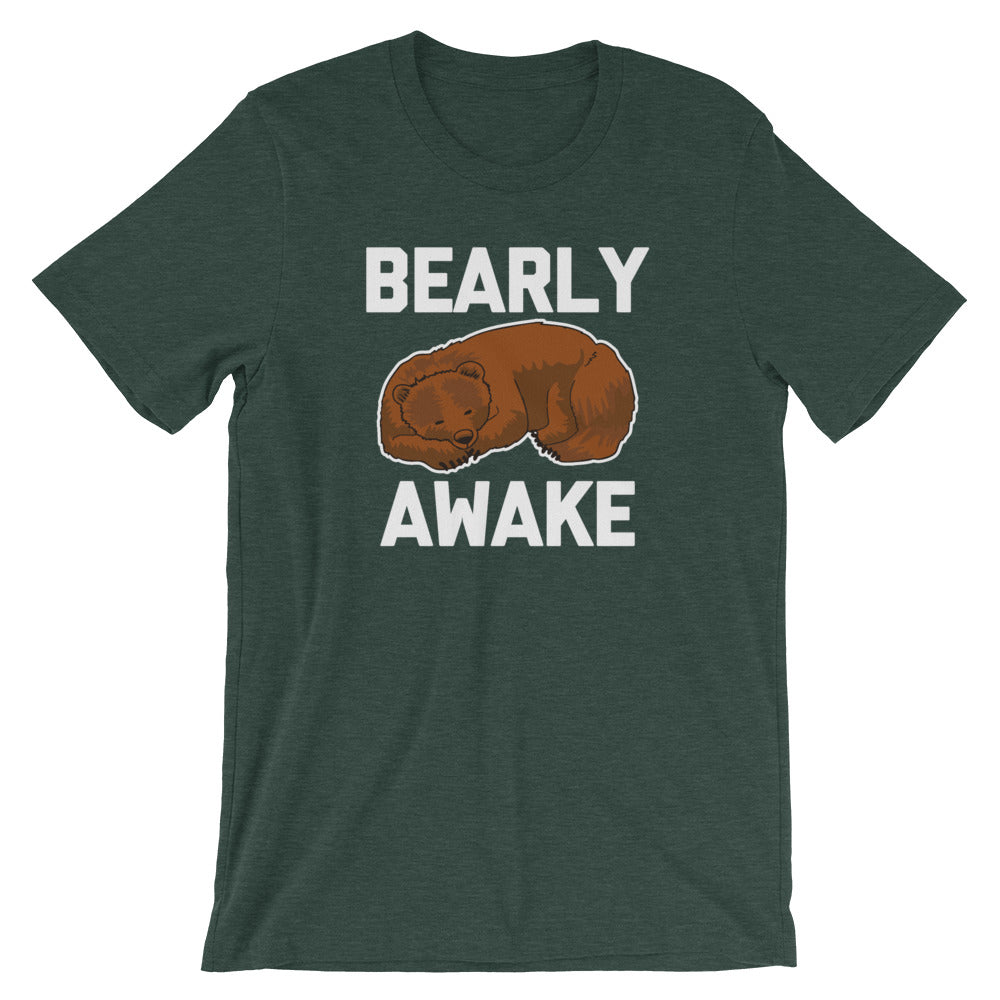 Bearly Awake T-Shirt (Unisex) Hoodie, Sweatshirt | CiraTrend.com (Image 4)
