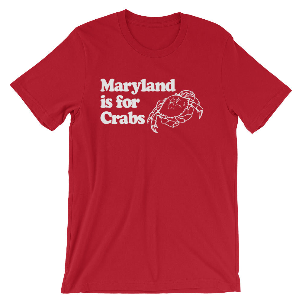 Maryland Is For Crabs T-Shirt (Unisex) Hoodie, Sweatshirt | CiraTrend.com (Image 1)