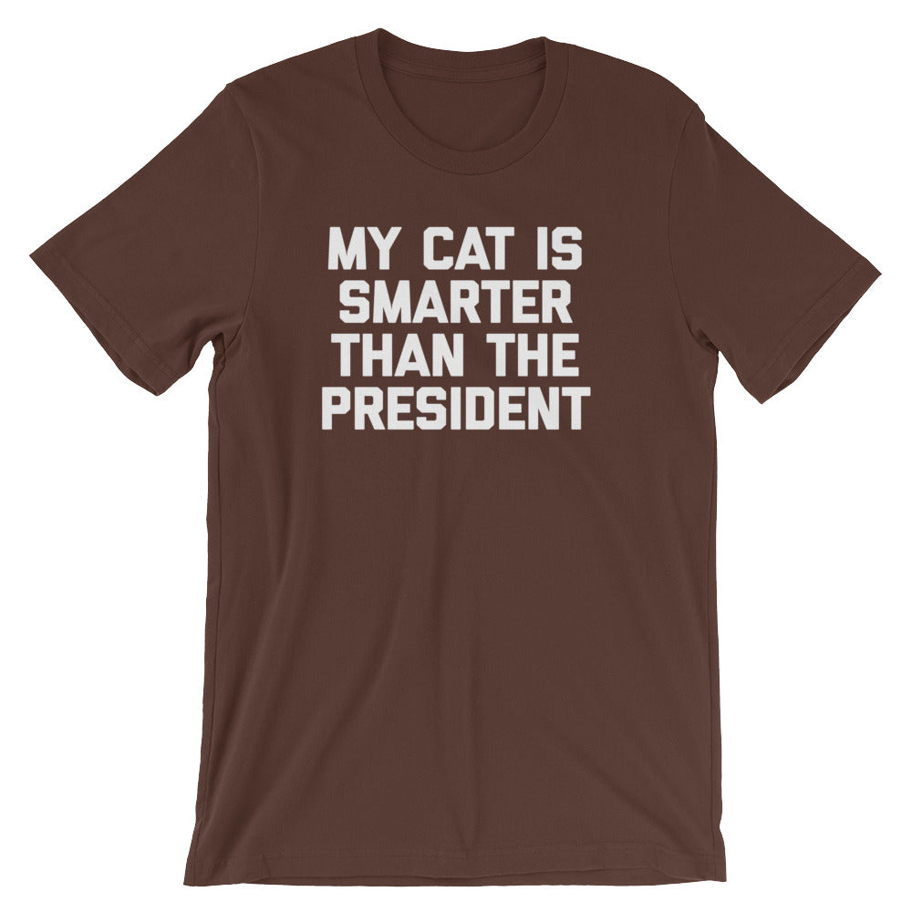 My Cat Is Smarter Than The President T-Shirt (Unisex) Hoodie, Sweatshirt | CiraTrend.com (Image 3)