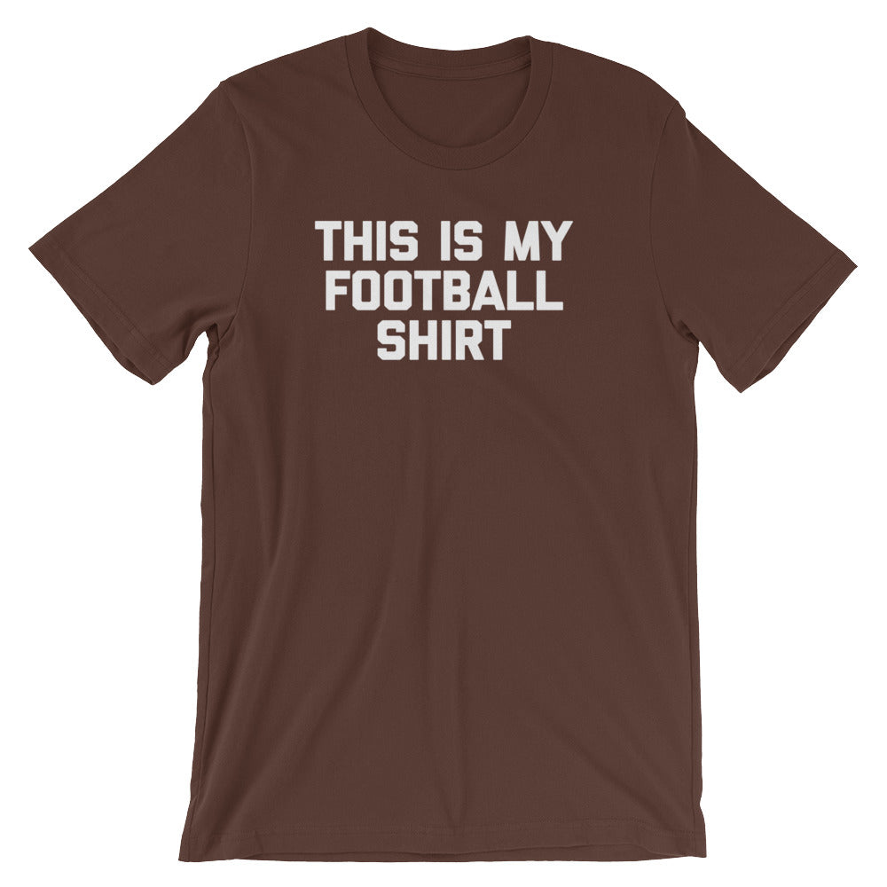 This Is My Football Shirt T-Shirt (Unisex) Hoodie, Sweatshirt | CiraTrend.com (Image 1)