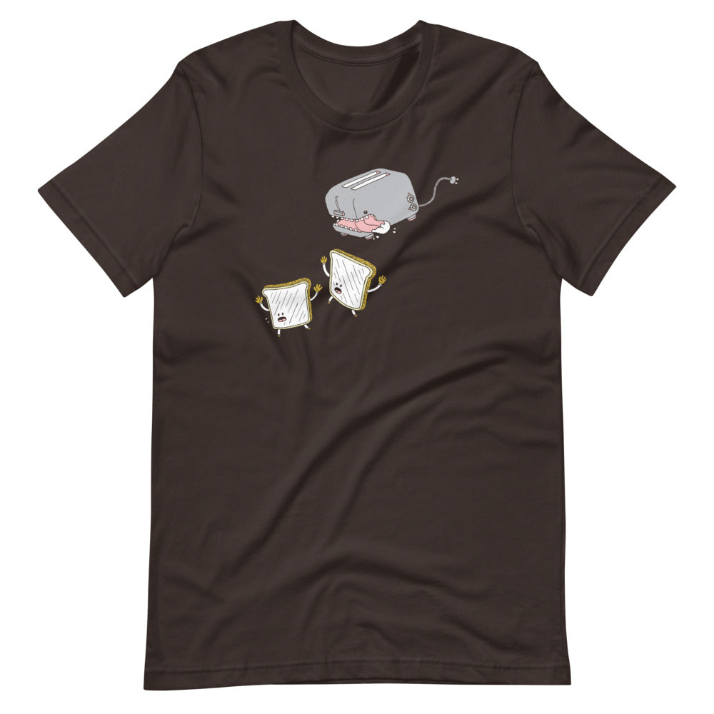 Run Or We'll Be Toast T-Shirt (Unisex) Hoodie, Sweatshirt | CiraTrend.com (Image 1)