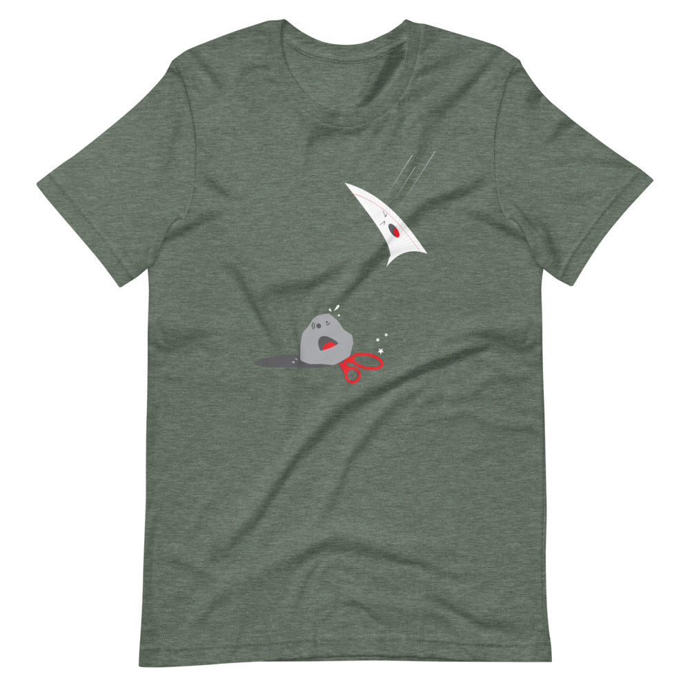 Paper Beats Rock T-Shirt (Unisex) Hoodie, Sweatshirt | CiraTrend.com (Image 5)
