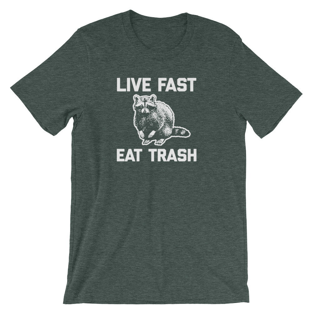 Live Fast, Eat Trash T-Shirt (Unisex) Hoodie, Sweatshirt | CiraTrend.com (Image 5)