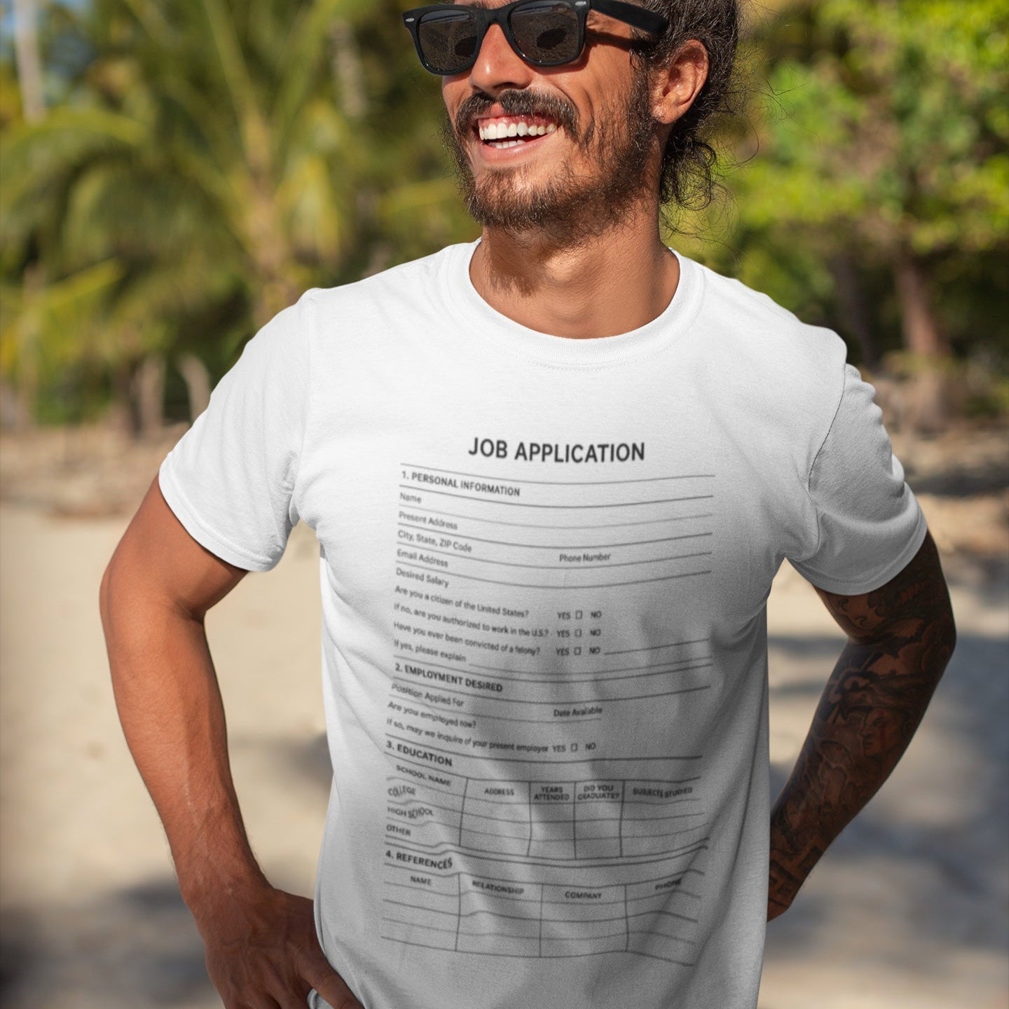 Job Application T Shirt Hoodie, Sweatshirt | CiraTrend.com (Image 2)