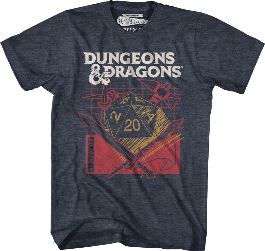 Modifier Dungeons & Dragons T-Shirt Hoodie, Sweatshirt | CiraTrend.com (Image 1)