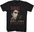 Money Power Respect Scarface Shirt Hoodie, Sweatshirt | CiraTrend.com (Image 1)