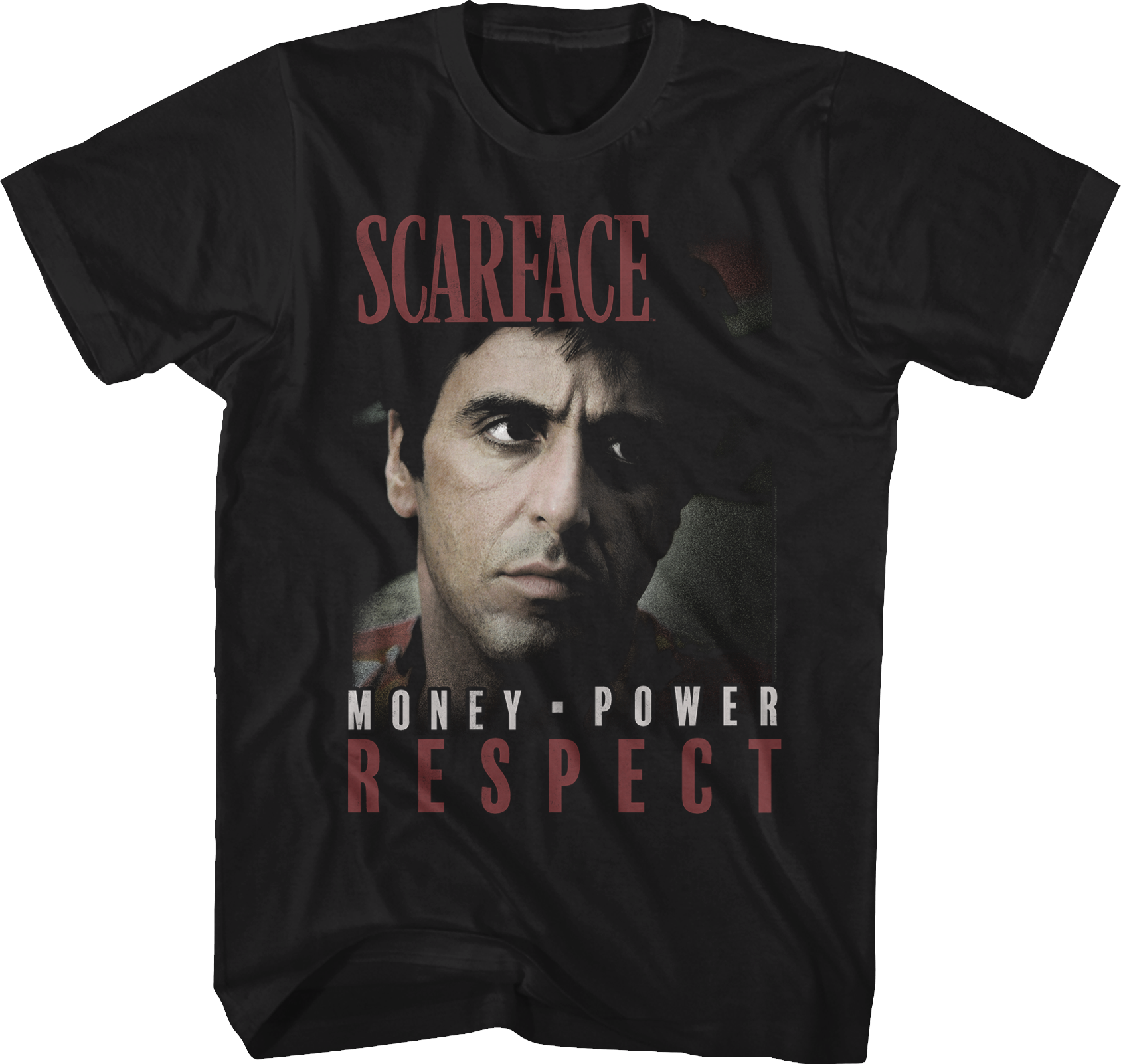 Money Power Respect Scarface Shirt Hoodie, Sweatshirt | CiraTrend.com (Image 1)