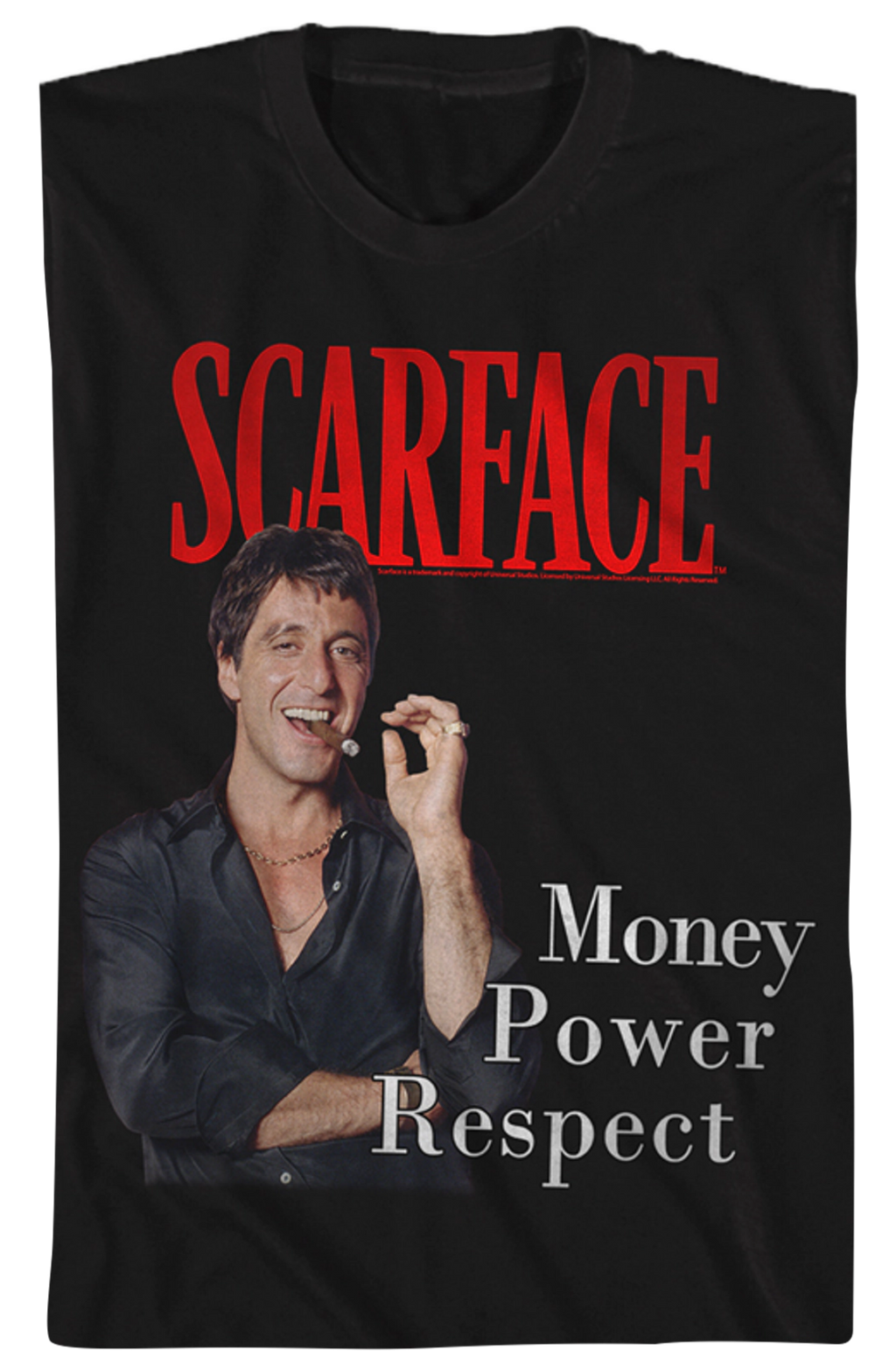 Money Power Respect Scarface T-Shirt Hoodie, Sweatshirt | CiraTrend.com (Image 2)