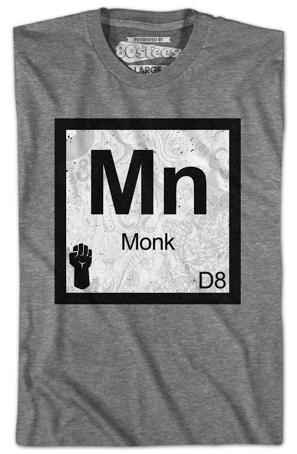 Monk Element Symbol Dungeons & Dragons T-Shirt Hoodie, Sweatshirt | CiraTrend.com (Image 2)